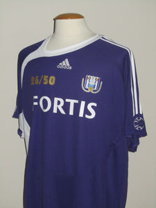 RSC Anderlecht 2006-07 Home shirt #5 Lucas Biglia *Rookie 2006*