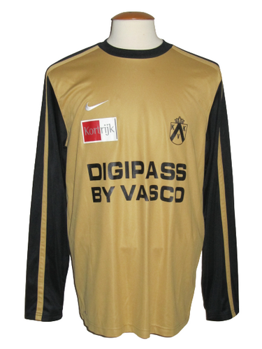 Kortrijk KV 2011-12 Away shirt L/S L