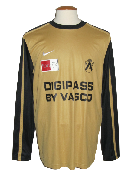 Kortrijk KV 2011-12 Away shirt L/S L