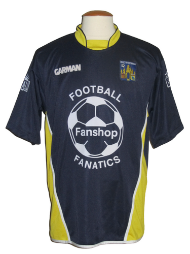 KVC Westerlo 2004-05 Home shirt MATCH ISSUE/WORN #7 Bobsam Elejiko