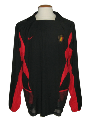 Rode Duivels 2002-04 Away shirt PLAYER ISSUE L/S XL *new with tags*