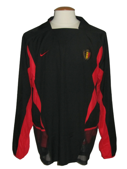 Rode Duivels 2002-04 Away shirt PLAYER ISSUE L/S XL *new with tags*
