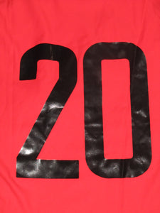 Rode Duivels 2002-04 Home shirt PLAYER ISSUE #20