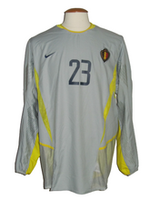 Load image into Gallery viewer, Rode Duivels 2002-04 Keeper shirt PLAYER ISSUE #23