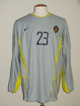 Load image into Gallery viewer, Rode Duivels 2002-04 Keeper shirt PLAYER ISSUE #23