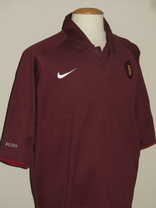 Rode Duivels 2002-04 Polo burgundy XXL (new with tags)
