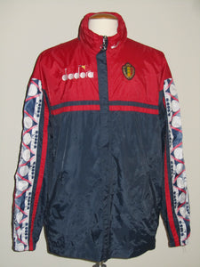 Rode Duivels 1992-94 Staff rain jacket XL