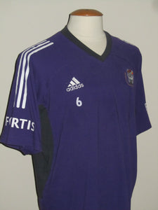RSC Anderlecht 2001-03 Training shirt PLAYER ISSUE #6