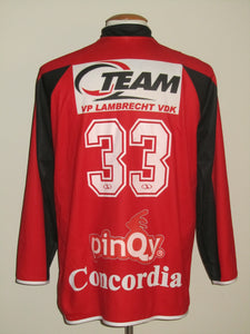 KSC Lokeren 2007-08 Away shirt MATCH ISSUE/WORN #33 Frédéric Dupré