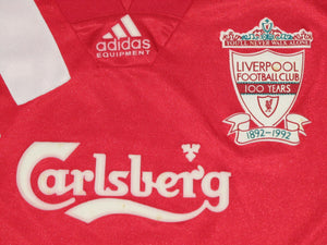 Liverpool FC 1992-93 Centenary Home shirt S