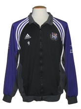 Load image into Gallery viewer, RSC Anderlecht 2000-01 Training jacket PLAYER ISSUE #9 Didier Dheedene