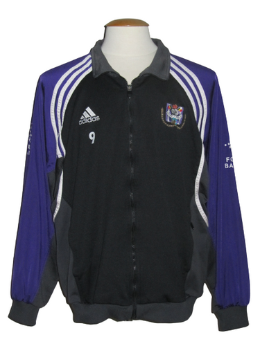 RSC Anderlecht 2000-01 Training jacket PLAYER ISSUE #9 Didier Dheedene