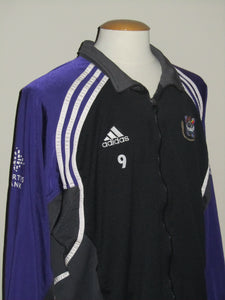 RSC Anderlecht 2000-01 Training jacket PLAYER ISSUE #9 Didier Dheedene