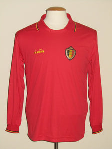 Rode Duivels 1992-93 Training shirt L/S XL
