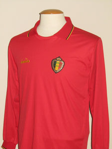 Rode Duivels 1992-93 Training shirt L/S XL