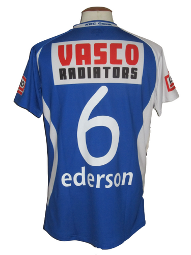 KRC Genk 2008-09 Home shirt XL #6 Ederson *new with tags*