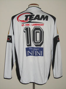 KSC Lokeren 2004-05 Home shirt MATCH ISSUE/WORN L/S *multiple # available*