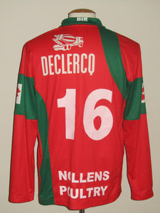 SV Zulte Waregem 2008-09 Home shirt PLAYER ISSUE #16