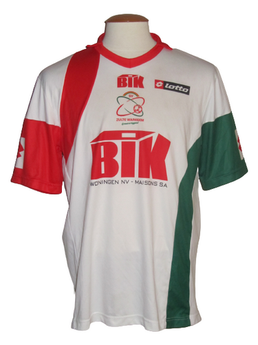 SV Zulte Waregem 2008-09 Away shirt PLAYER ISSUE #6
