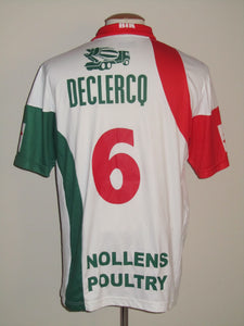 SV Zulte Waregem 2008-09 Away shirt PLAYER ISSUE #6