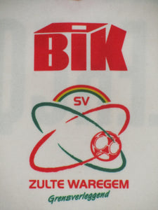 SV Zulte Waregem 2008-09 Away shirt PLAYER ISSUE #6