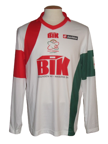 SV Zulte Waregem 2008-09 Away shirt PLAYER ISSUE #18
