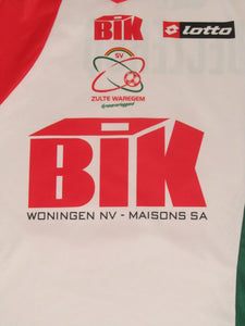 SV Zulte Waregem 2008-09 Away shirt PLAYER ISSUE #18