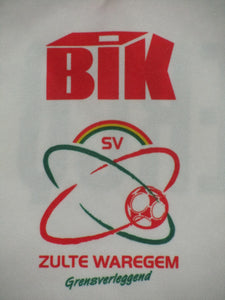 SV Zulte Waregem 2008-09 Away shirt PLAYER ISSUE #18