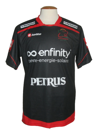 SV Zulte Waregem 2009-10 Third shirt MATCH ISSUE/WORN #4 Bart Van Zundert
