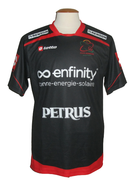 SV Zulte Waregem 2009-10 Third shirt MATCH ISSUE/WORN #4 Bart Van Zundert