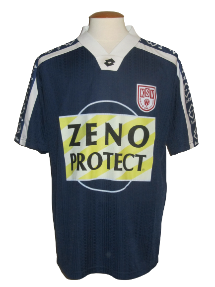 KSV Waregem 1997-98 Away shirt MATCH ISSUE/WORN #2
