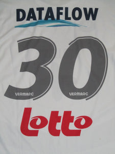 Oud-Heverlee Leuven 2012-13 Home shirt MATCH ISSUE #30 Simon Bracke vs Zulte Waregem