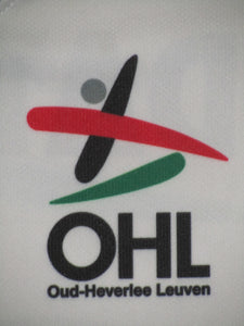 Oud-Heverlee Leuven 2012-13 Home shirt MATCH ISSUE #30 Simon Bracke vs Zulte Waregem