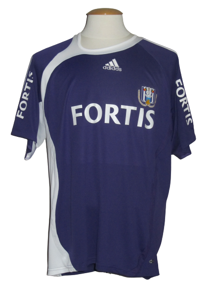 RSC Anderlecht 2006-07 Home shirt XL #8 C. Leiva