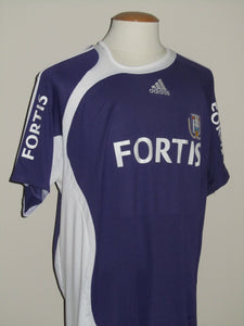 RSC Anderlecht 2006-07 Home shirt XL #8 C. Leiva