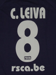RSC Anderlecht 2006-07 Home shirt XL #8 C. Leiva
