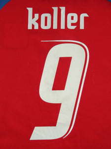 Czech Republic 2006-07 Home shirt XL #9 Jan Koller