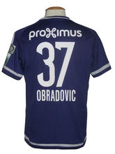 Load image into Gallery viewer, RSC Anderlecht 2015-16 Home shirt MATCH ISSUE/WORN #37 Ivan Obradovic