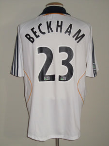LA Galaxy 2007-08 Home shirt L #23 David Beckham