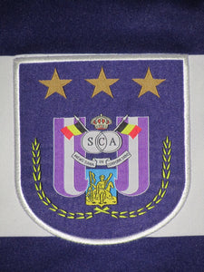 RSC Anderlecht 2015-16 Home shirt MATCH ISSUE/WORN #37 Ivan Obradovic