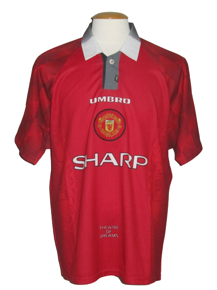 Manchester United FC 1996-98 Home shirt XL *mint*