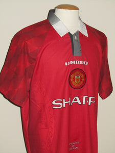 Manchester United FC 1996-98 Home shirt XL *mint*