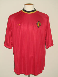Rode Duivels 2000 EK Home shirt XL #9