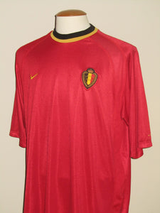 Rode Duivels 2000 EK Home shirt XL #9