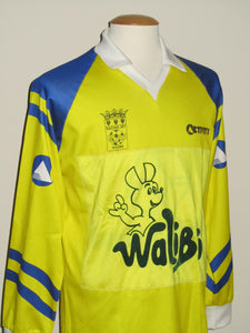 Racing Jet Wavre 1991-92 Home shirt MATCH ISSUE/WORN #11 Frédéric Pierre