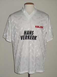 Royal Excel Mouscron 1997-98 MATCH ISSUE/WORN UEFA Cup vs FC Metz #9 Frédéric Pierre