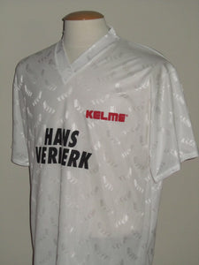 Royal Excel Mouscron 1997-98 MATCH ISSUE/WORN UEFA Cup vs FC Metz #9 Frédéric Pierre