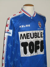 Load image into Gallery viewer, Royal Excel Mouscron 1998-99 Away shirt MATCH ISSUE/WORN #13 Frédéric Pierre