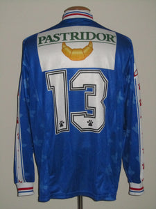 Royal Excel Mouscron 1998-99 Away shirt MATCH ISSUE/WORN #13 Frédéric Pierre