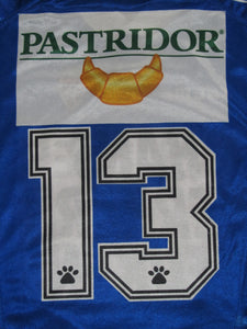 Royal Excel Mouscron 1998-99 Away shirt MATCH ISSUE/WORN #13 Frédéric Pierre